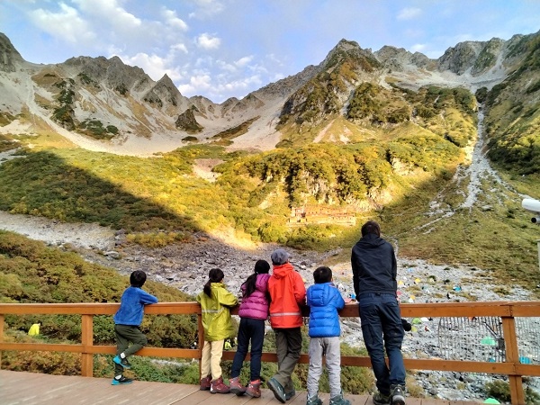 涸沢カールの登山イベントの社会人サークルヤマトモ