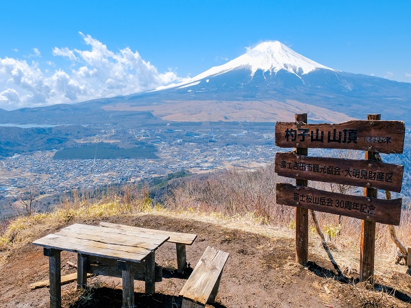 杓子山の登山イベントの社会人サークルヤマトモ