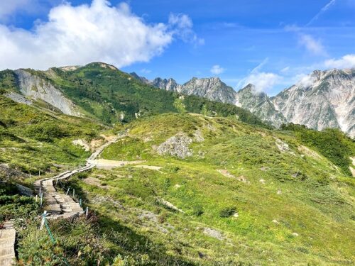 唐松岳の登山イベントの社会人サークルヤマトモ