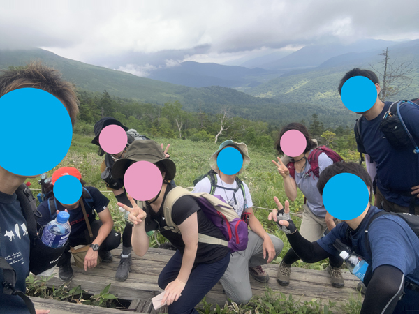 至仏山の登山イベントの社会人サークルヤマトモ