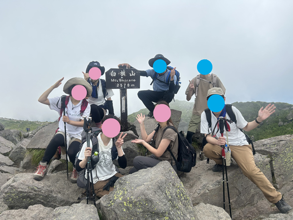 日光白根山の登山イベントの社会人サークルヤマトモ