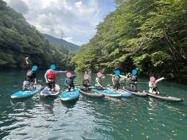 四万湖のSAPイベントの社会人サークルヤマトモ