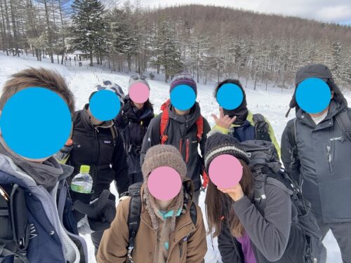 入笠山の登山イベントの社会人サークルヤマトモ