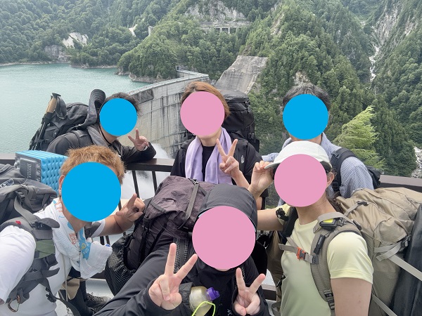 立山の登山イベントの社会人サークルヤマトモ