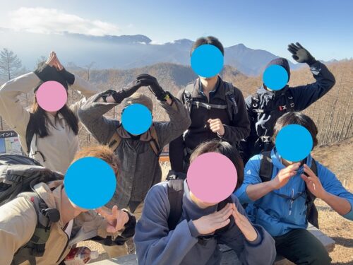 山梨の登山サークルの社会人サークルヤマトモ